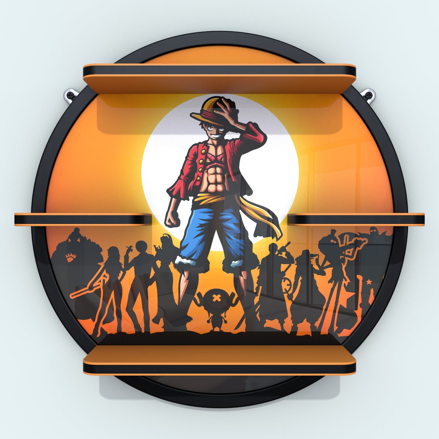 Repisa One Piece - Mugiwaras 1 61 cm