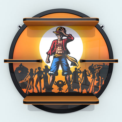 Repisa One Piece - Mugiwaras 1 61 cm