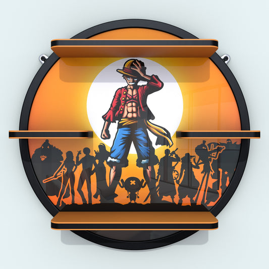 Repisa One Piece - Mugiwaras 1 61 cm