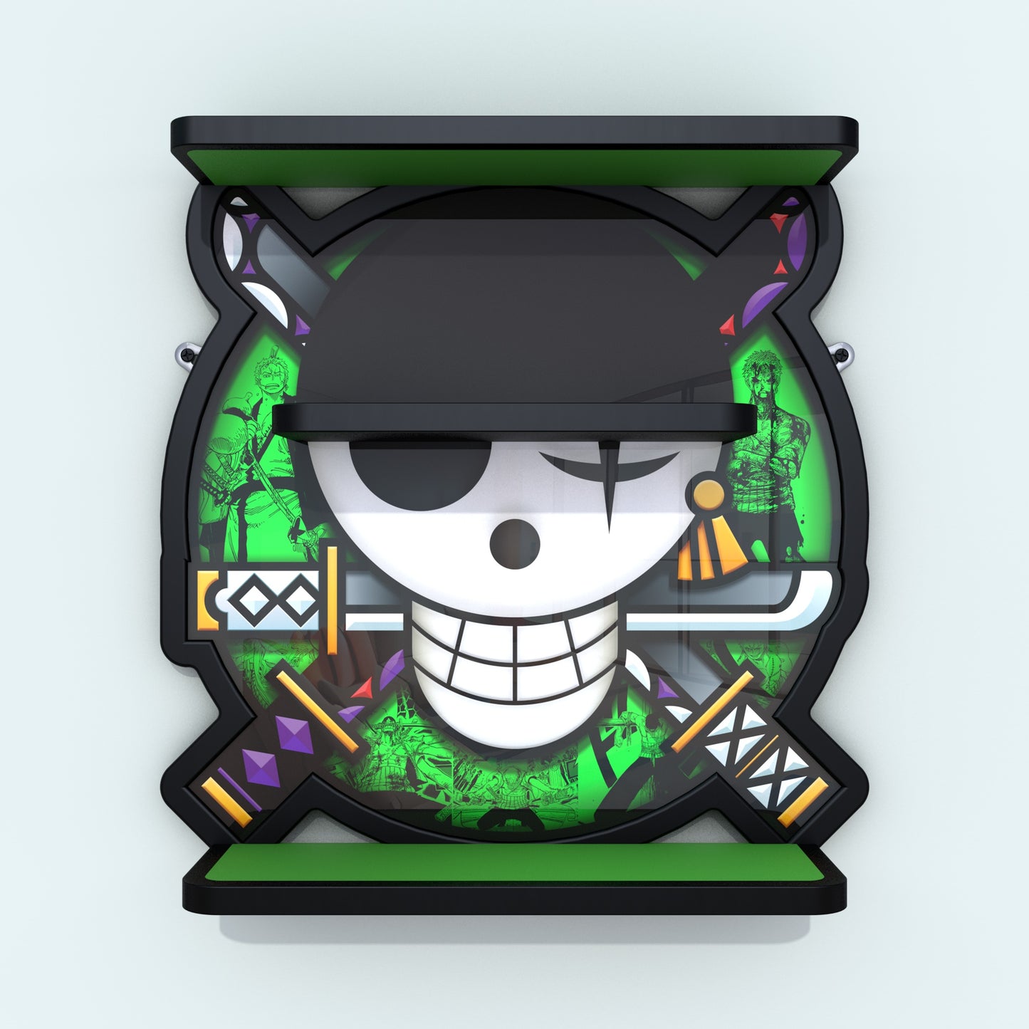 Repisa Zoro (Jolly Roger) - 51 cm