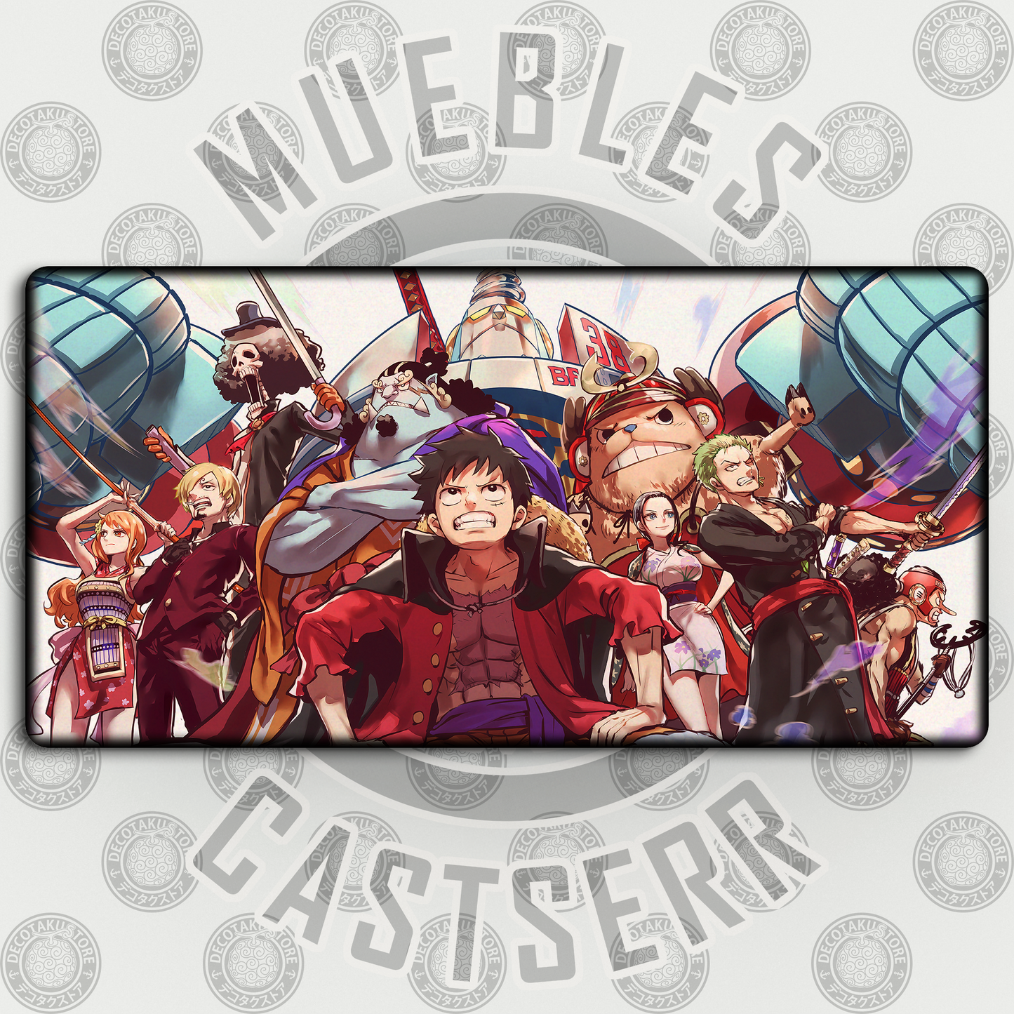 Mousepad One Piece v2 - 80x40 cm