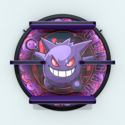Repisa Pokemon -  Gengar 51 cm