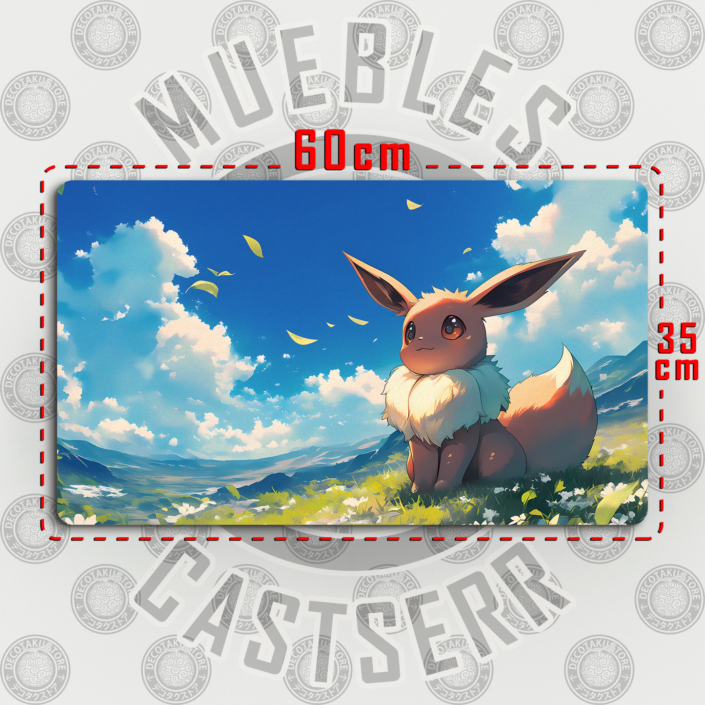 Mousepad/Gamepad Eevee 60 x 35 cm