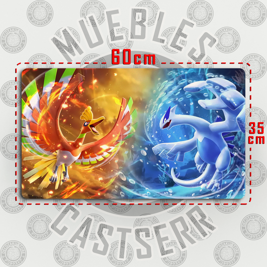 Mousepad/Gamepad Ho-Oh & Lugia 60 x 35 cm