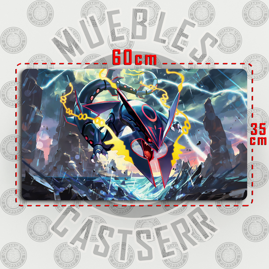 Mousepad/Gamepad Mega Rayquaza 60 x 35 cm