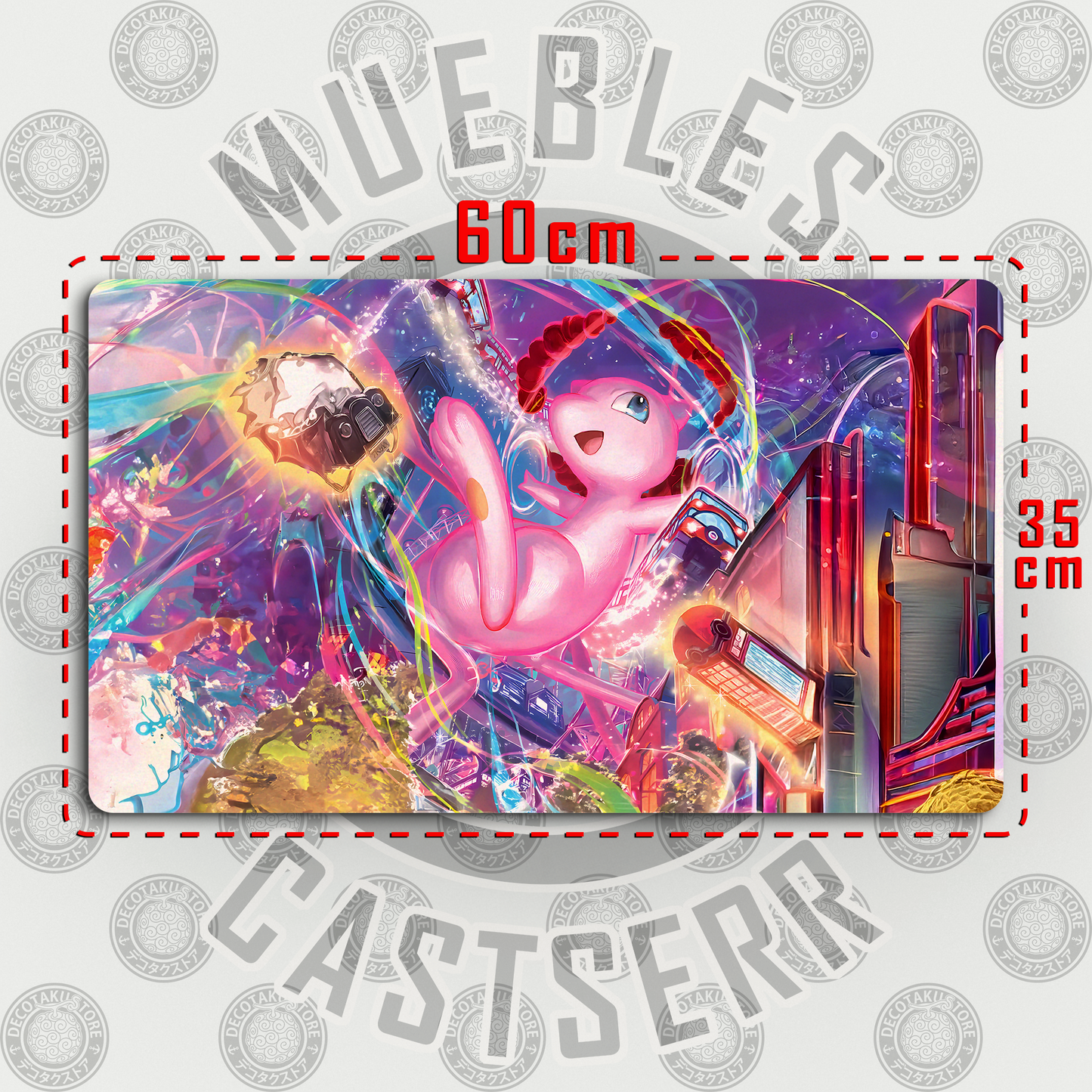 Mousepad/Gamepad Mew 60 x 35 cm