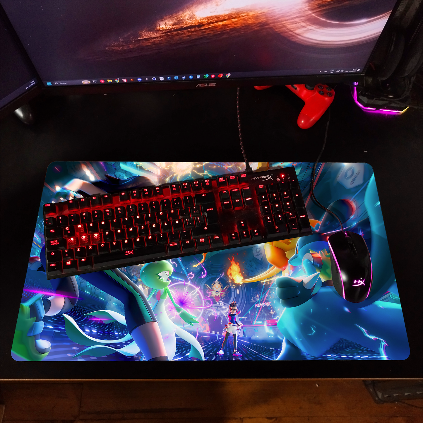 Mousepad/Gamepad Pokémon Mix 60 x 35 cm