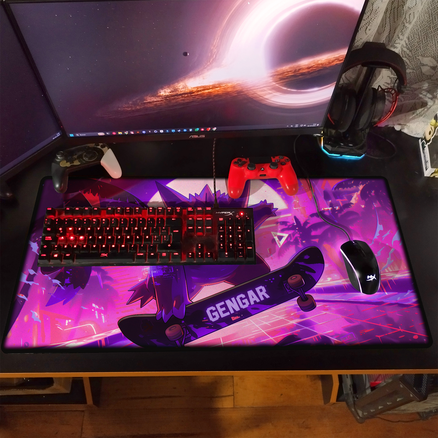 Mousepad Gengar v4 - 80x40 cm