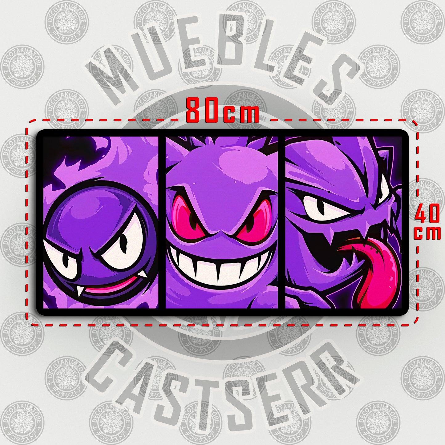 Mousepad Gengar Evos - 80x40 cm