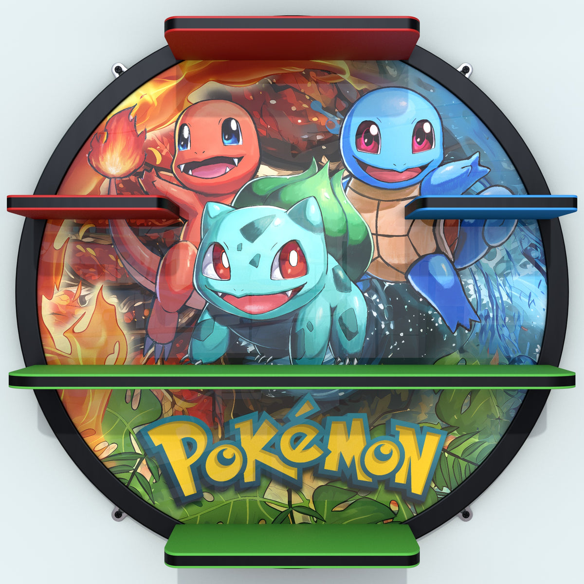 Repisa Pokemon – Primera generacion 76 cm