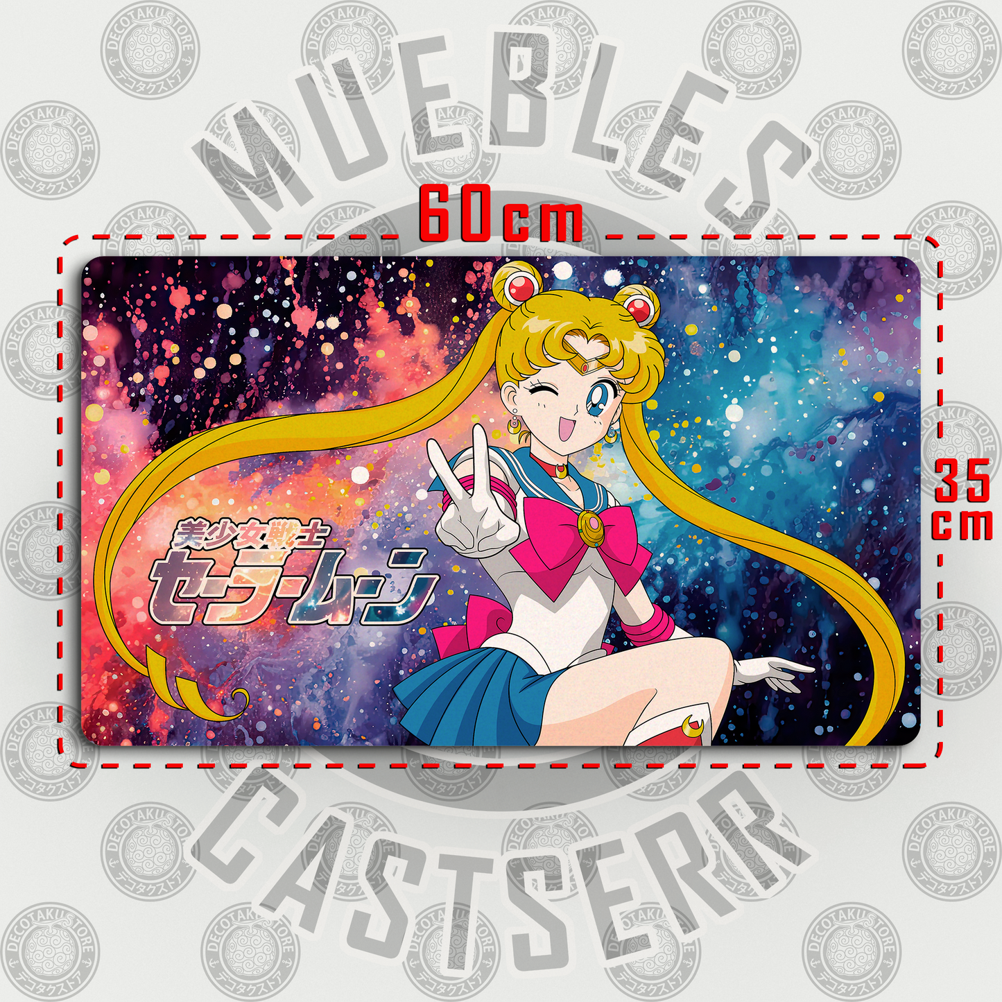 Mousepad Sailor Moon - 80x40 cm