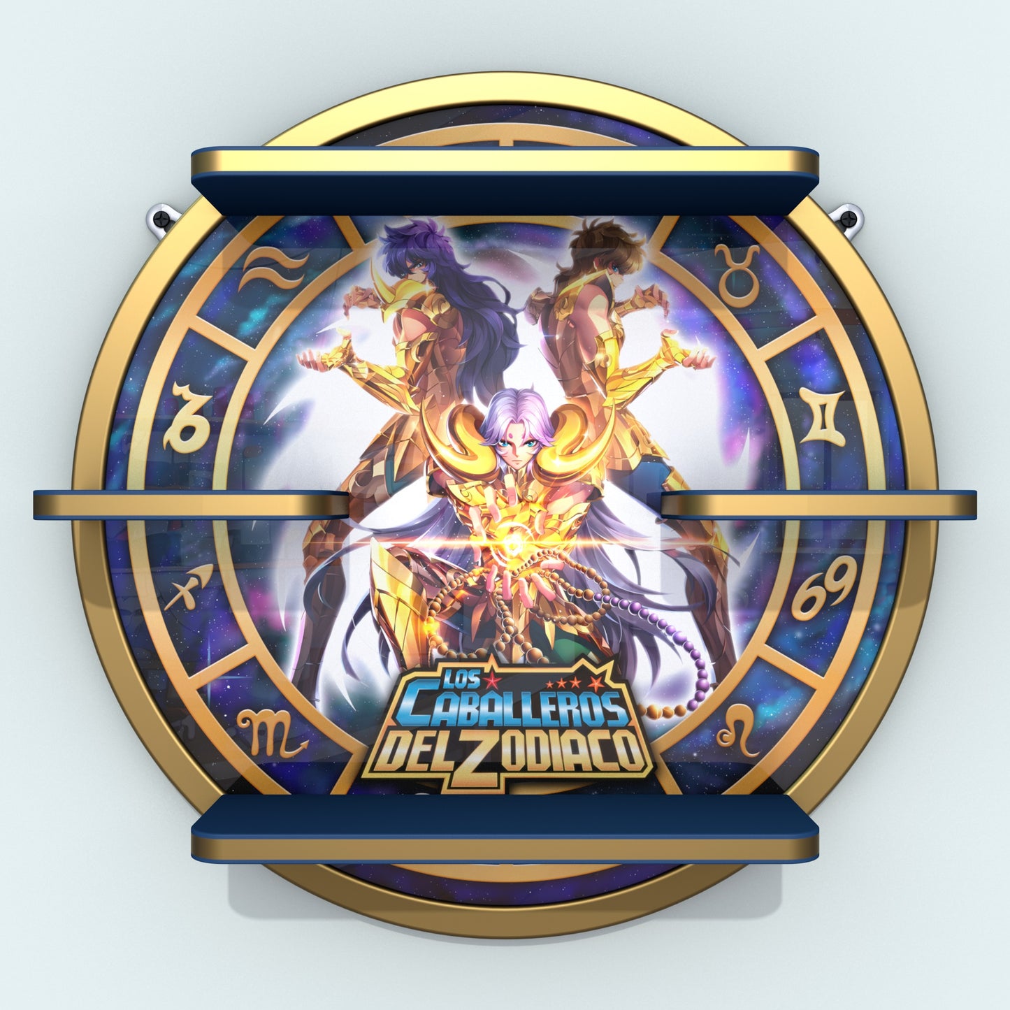 Repisa Saint Seiya - Exclamación de Atenea - 61 cm