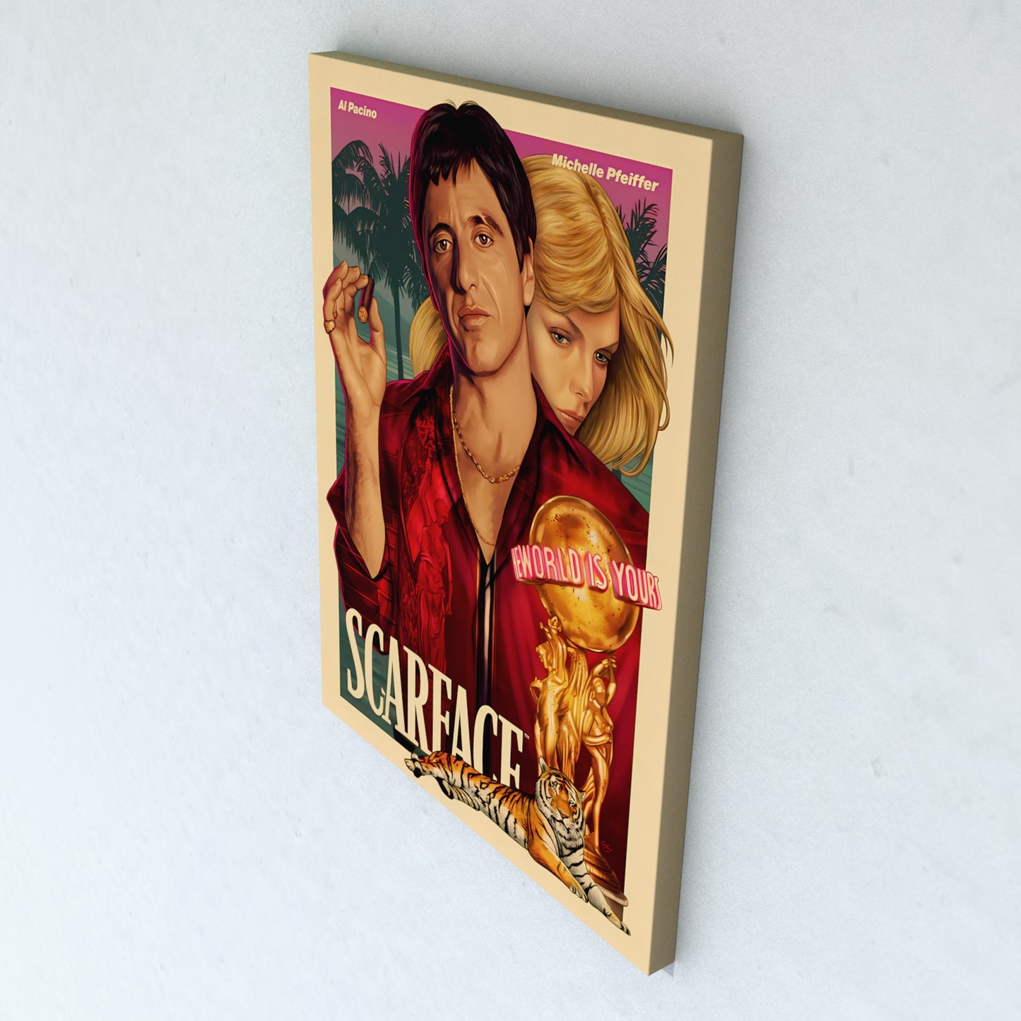 Cuadro Scarface 50 x 36 cm