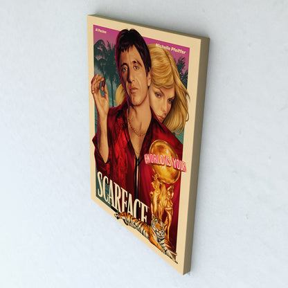 Cuadro Scarface 50 x 36 cm