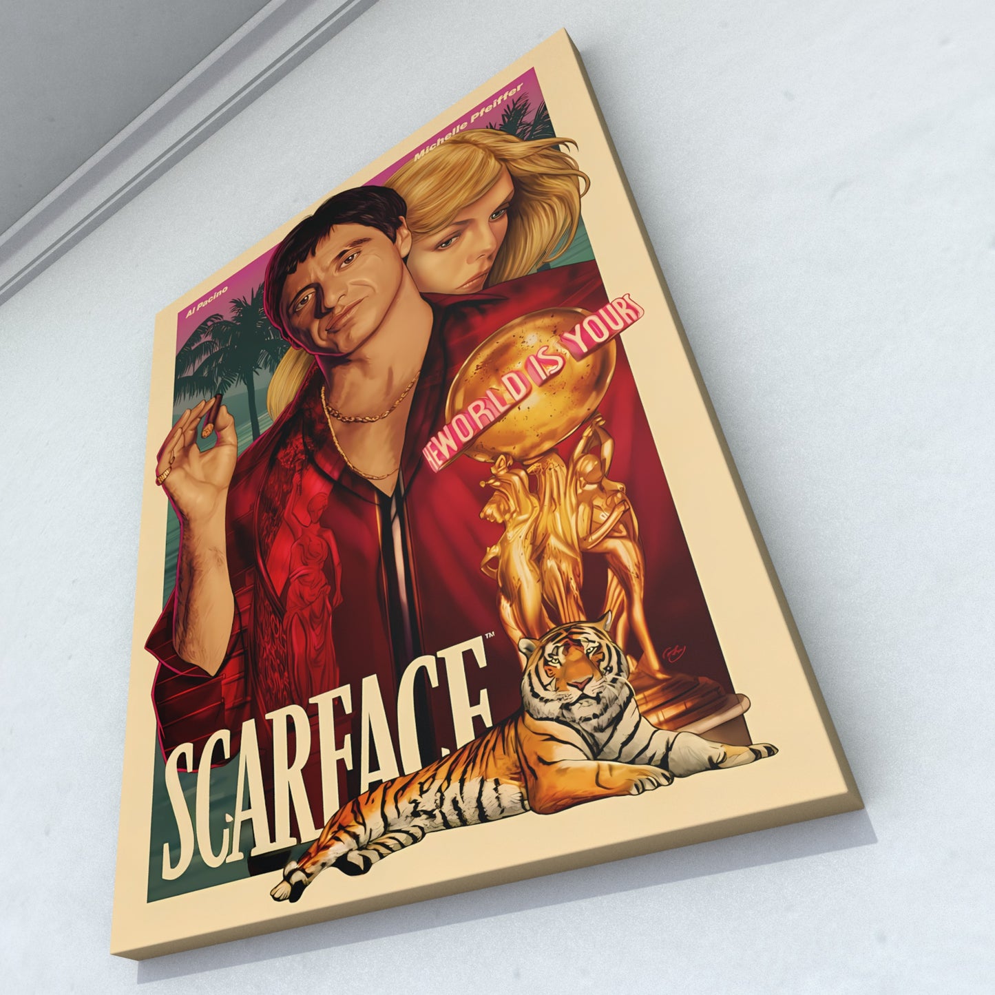 Cuadro Scarface 50 x 36 cm