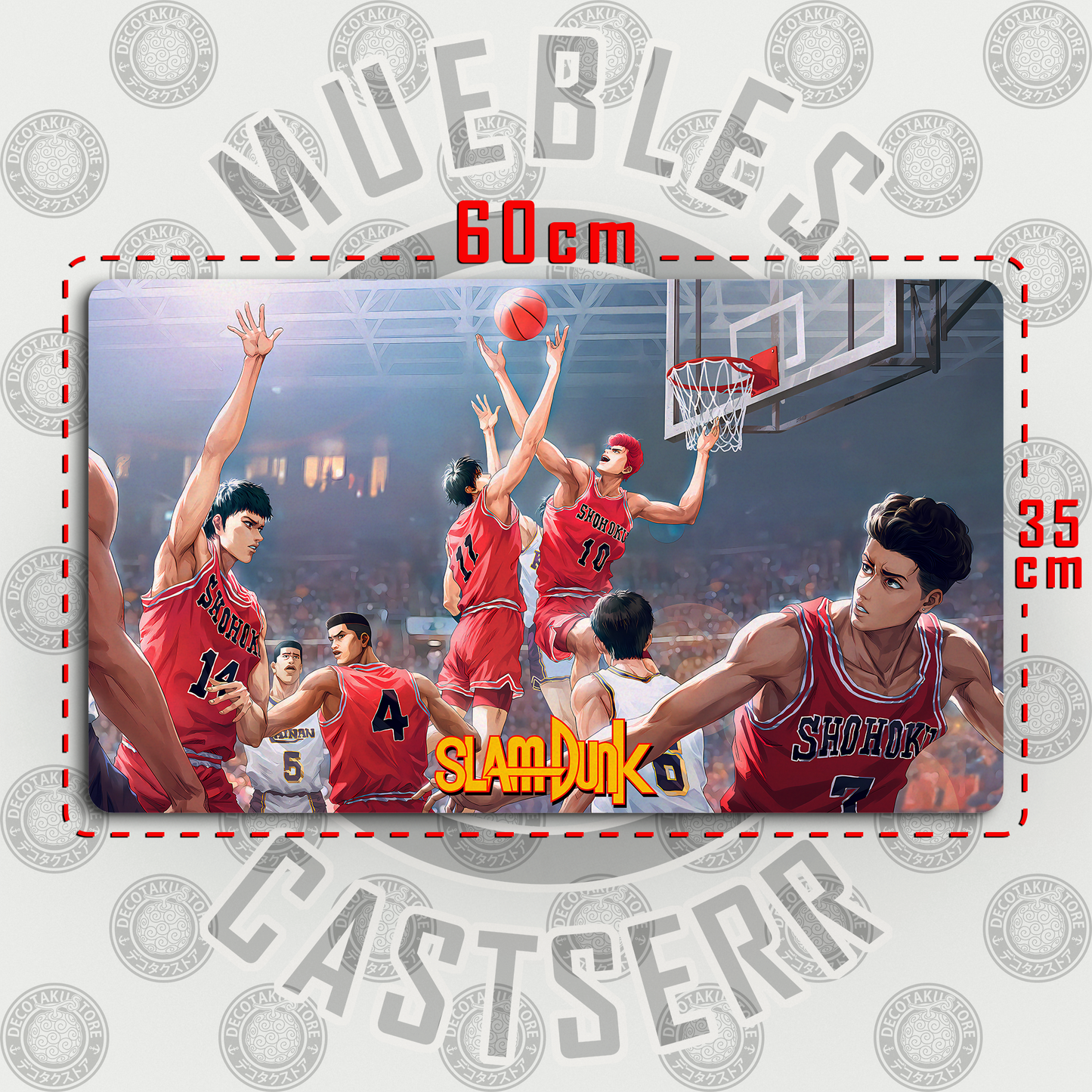 Mousepad/Gamepad Slamdunk 60 x 35 cm