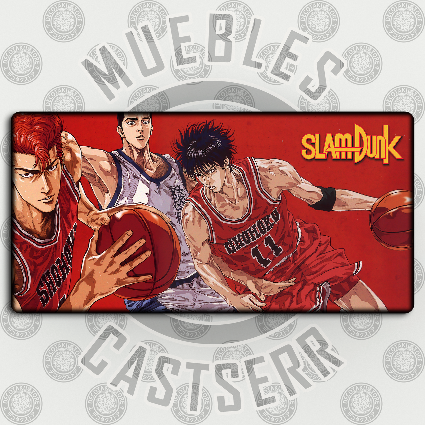 Mousepad Slam Dunk v2 - 80x40 cm