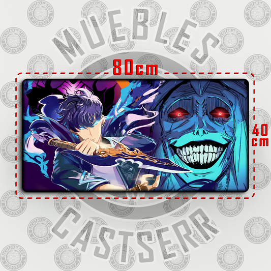 Mousepad Solo Leveling - 80x40 cm