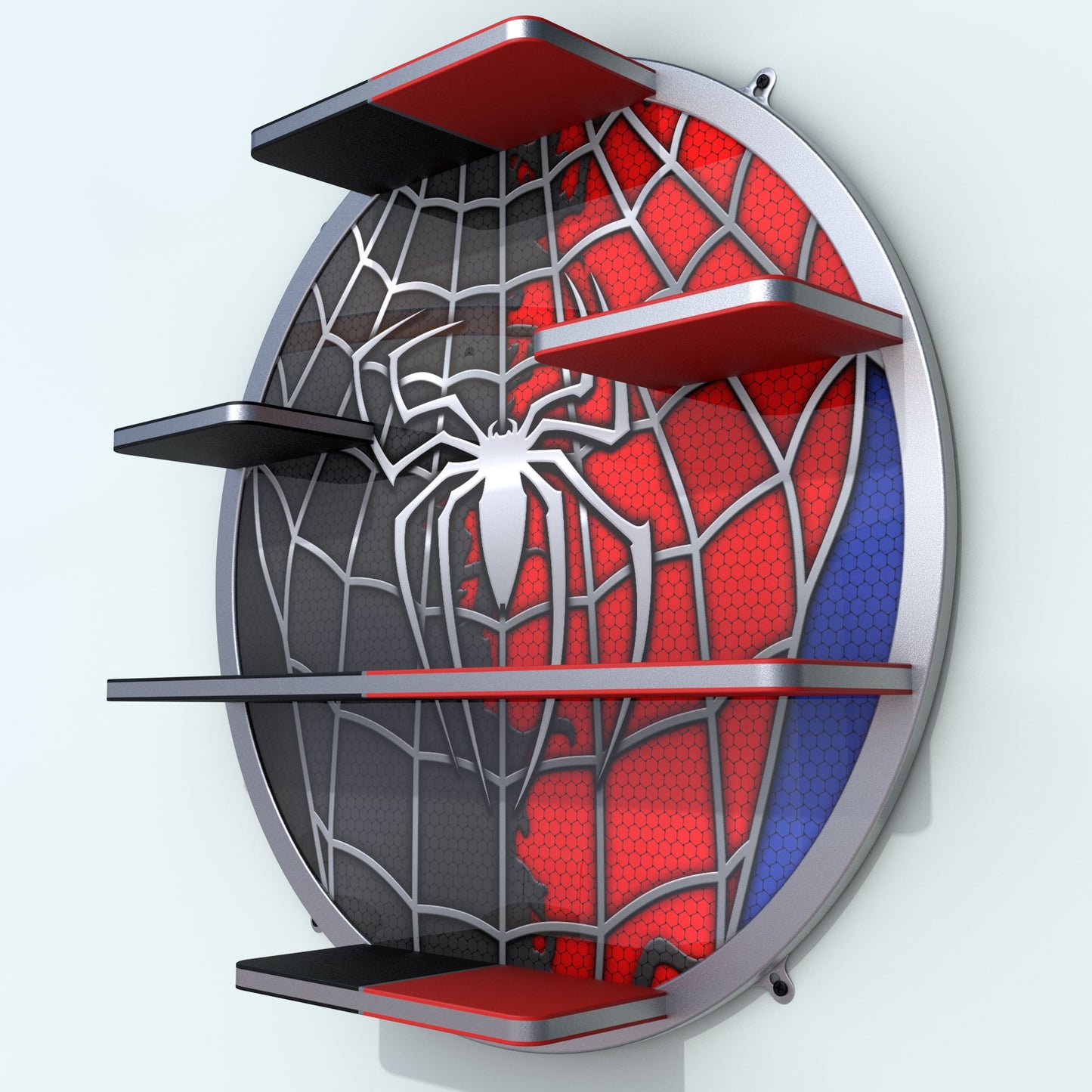 Repisa Spiderman 3 x Venom 76 cm