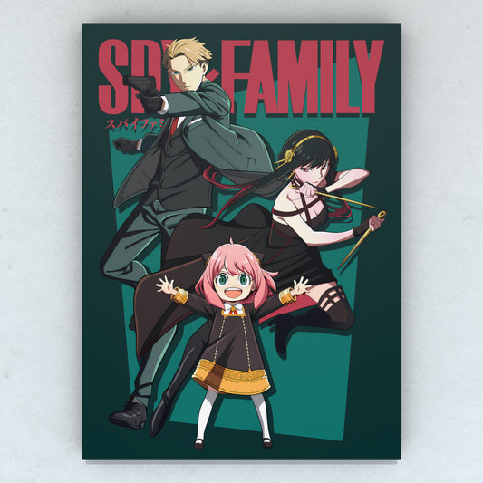 Cuadro Spy x Family mix 1 50 x 36
