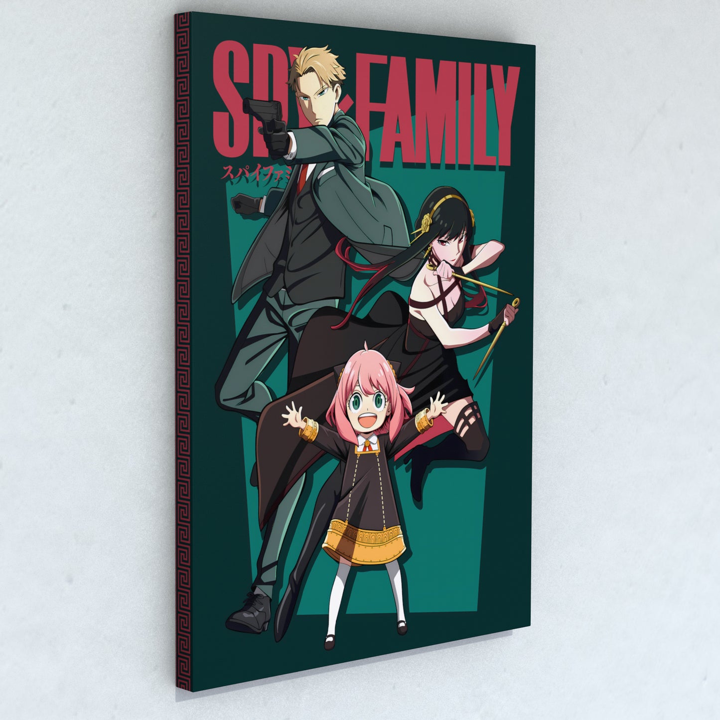 Cuadro Spy x Family mix 1 50 x 36