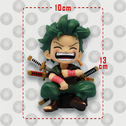 Set 3 Figuras One Piece (Sonrientes) 13 cm